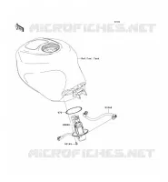 POMPA DI BENZINA per Kawasaki NINJA ZX-6R 2003