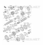 TRASMISSIONE per Kawasaki NINJA ZX-6R 2003