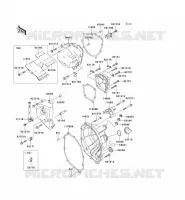 Coperchi motore per Kawasaki NINJA ZX-6R 2004