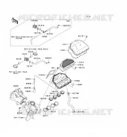 FILTRO DELL'ARIA per Kawasaki NINJA ZX-6R 2004