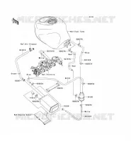 FUEL EVAPORAZIONE SISTEMA(CA) per Kawasaki NINJA ZX-6R 2004