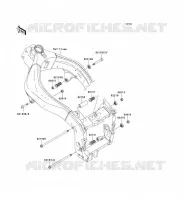 SUPPORTO DEL MOTORE per Kawasaki NINJA ZX-6R 2004
