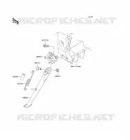 SUPPORTO per Kawasaki NINJA ZX-6R 2004