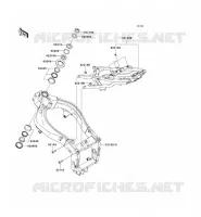 TELAIO per Kawasaki NINJA ZX-6R 2004
