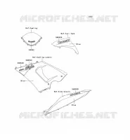 ADESIVO(BLEU) per Kawasaki NINJA ZX-6R 2006