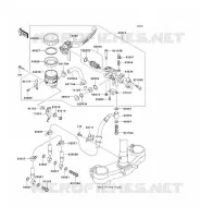 ANTERIORE POMPA per Kawasaki NINJA ZX-6R 2006