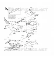 CUFFIA SIDE per Kawasaki NINJA ZX-6R 2006