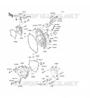 Coperchi motore per Kawasaki NINJA ZX-6R 2006