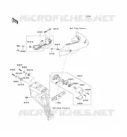 FANALE POSTERIORE(S) per Kawasaki NINJA ZX-6R 2006