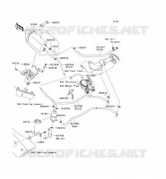 FUEL EVAPORAZIONE SISTEMA(CA) per Kawasaki NINJA ZX-6R 2006