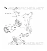 GENERATORE per Kawasaki NINJA ZX-6R 2006