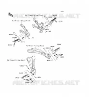 POGGIAPIEDI per Kawasaki NINJA ZX-6R 2006