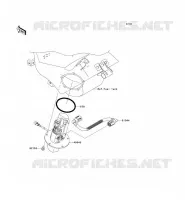 POMPA DI BENZINA per Kawasaki NINJA ZX-6R 2006
