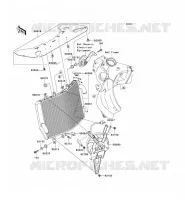 RADIATORE per Kawasaki NINJA ZX-6R 2006
