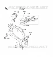 TELAIO per Kawasaki NINJA ZX-6R 2006