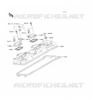 TESTATA COPERTURA per Kawasaki NINJA ZX-6R 2006