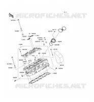 TESTATA per Kawasaki NINJA ZX-6R 2006