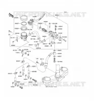 ANTERIORE POMPA per Kawasaki NINJA ZX-6R 2006