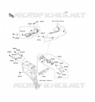 FANALE POSTERIORE(S) per Kawasaki NINJA ZX-6R 2006