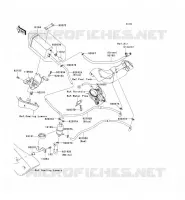 FUEL EVAPORAZIONE SISTEMA(CA) per Kawasaki NINJA ZX-6R 2006