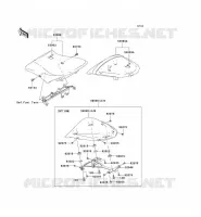 POSTO A SEDERE per Kawasaki NINJA ZX-6R 2006