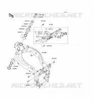 TELAIO per Kawasaki NINJA ZX-6R 2006