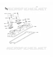 TESTATA COPERTURA per Kawasaki NINJA ZX-6R 2006