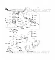 ANTERIORE POMPA per Kawasaki NINJA ZX-6R 2006