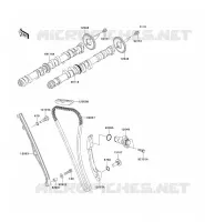 CAMSHAFT   TENSIONER per Kawasaki NINJA ZX-6R 2006