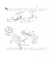 FANALE POSTERIORE(S) per Kawasaki NINJA ZX-6R 2006