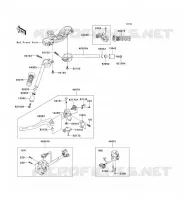 MANUBRIO per Kawasaki NINJA ZX-6R 2006