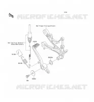 PEDALE FRENO   TORK LINK per Kawasaki NINJA ZX-6R 2006