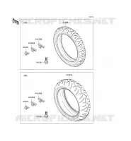 PNEUMATICI per Kawasaki NINJA ZX-6R 2006
