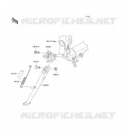 SUPPORTO per Kawasaki NINJA ZX-6R 2006