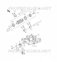 CAMBIO TAMBURO   FORCHE SHIFT per Kawasaki NINJA ZX-6R 2013