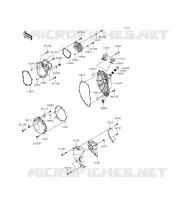 Coperchi motore per Kawasaki NINJA ZX-6R 2013