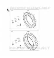 PNEUMATICI per Kawasaki NINJA ZX-6R 2013