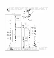 FORCELLA per Kawasaki NINJA ZX-6R 2013