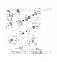 MOTORINO DI AVVIAMENTO per Kawasaki NINJA ZX-6R 2013