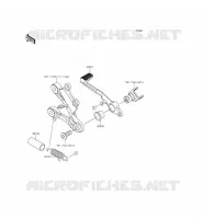 PEDALE FRENO   TORK LINK per Kawasaki NINJA ZX-6R 2013