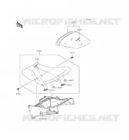 POSTO A SEDERE per Kawasaki NINJA ZX-6R 2013