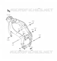 SUPPORTO DEL MOTORE per Kawasaki NINJA ZX-6R 2013