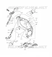 TELAIO per Kawasaki NINJA ZX-6R 2013