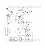 SERBATOIO DI CARBURANTE per Kawasaki NINJA ZX-6R 2013