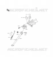 SUPPORTO per Kawasaki NINJA ZX-6R 2013