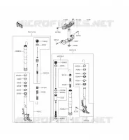 FORCELLA per Kawasaki NINJA ZX-6R 2014