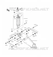 SOSPENSIONI   AMMORTIZZATORE per Kawasaki NINJA ZX-6R 2014