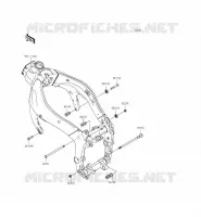 SUPPORTO DEL MOTORE per Kawasaki NINJA ZX-6R 2014