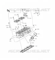 TESTATA per Kawasaki NINJA ZX-6R 2014