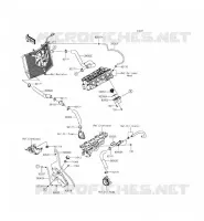 TUBO DELL'ACQUA per Kawasaki NINJA ZX-6R 2014